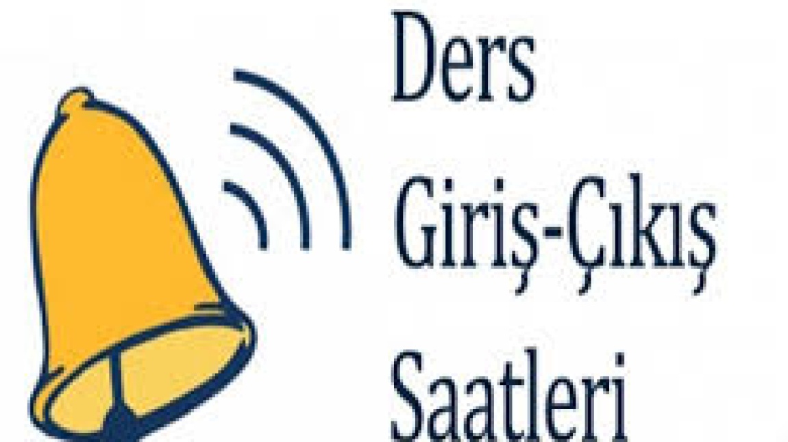 İLKOKUL DERS GİRİŞ-ÇIKIŞ SAATLERİ ÇİZELGESİ